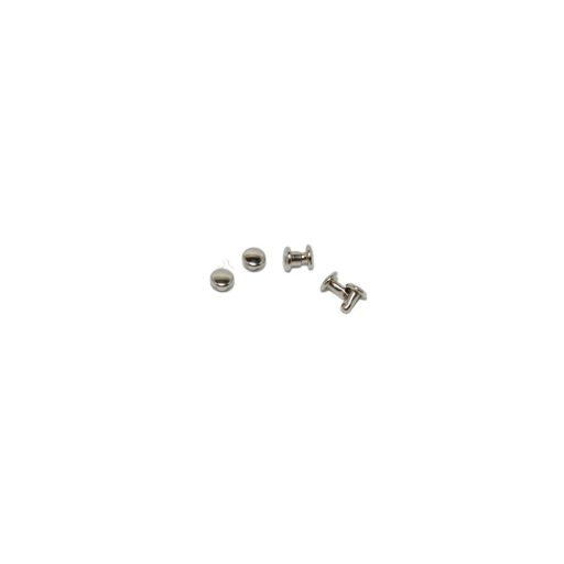 Small Rivet, Double Headed, Gold, 5 mm