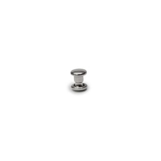 Small Rivet, Double Headed, Nickel, 6 mm
