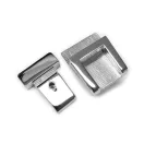 Silver Colour Keyed Briefcase Lock