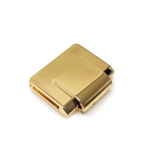 Lenyíló szögletes zár, arany