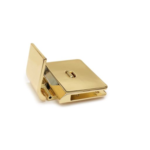 Lenyíló szögletes zár, arany