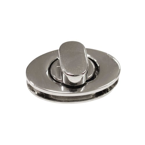 Oval Turning Lock, Nickel