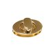 Oval Turning Lock, Gold