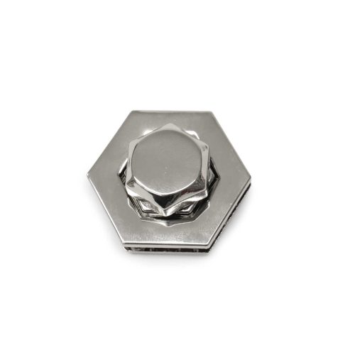 Hexagon Shaped Turning Lock, Nickel