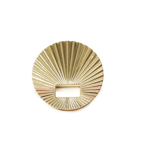 Napsugaras táskazár, 46 mm, arany