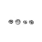 Hidden Head Snap Fastener, 10,5 mm, Silver Colour