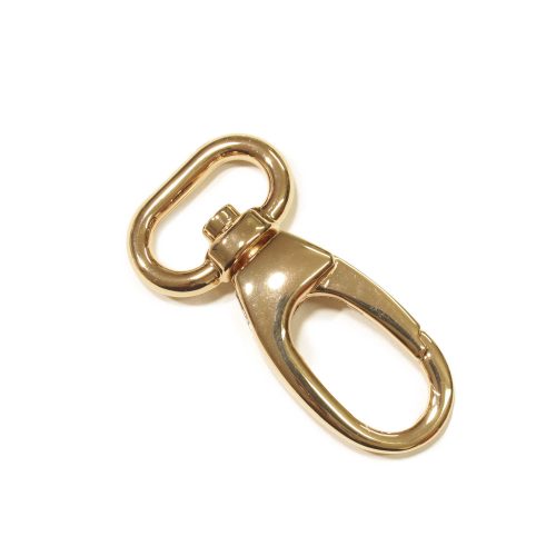carabiner, Gold, Tall, 20 mm