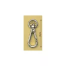 carabiner, 10 mm, Brass colour