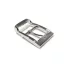 Trapeze Shaped Buckle, Nickel, 30 mm