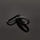 Matt eBlack Snap Hook, 30 mm