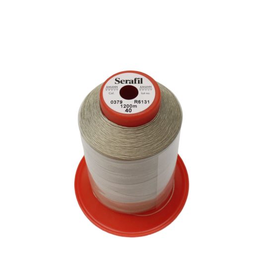 Bag sewing thread, beige, 40, Serafil