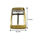 Trapeze Shaped Buckle, Antique, 40 mm