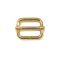 Iron Tri-Glide Slide, Gold, 25 mm x 30 mm x 5 mm