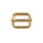 Iron Tri-Glide Slide, Gold, 25 mm x 30 mm x 5 mm