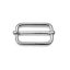 Iron Tri-Glide Slide,  40 mm x 5 mm, Silver
