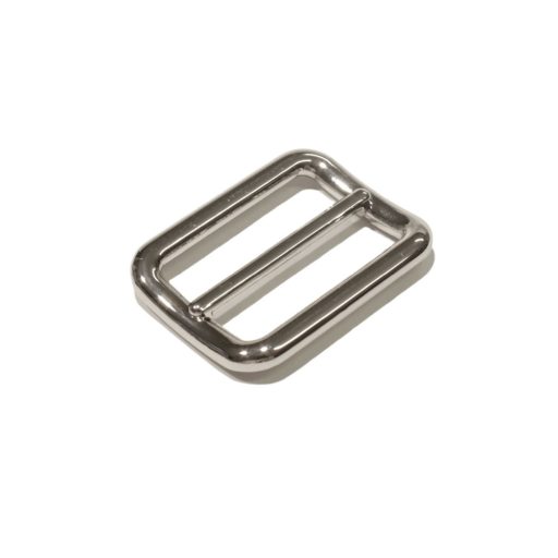 Zinc Alloy fix Tri-Glide Slide, 25 mm, Nickel