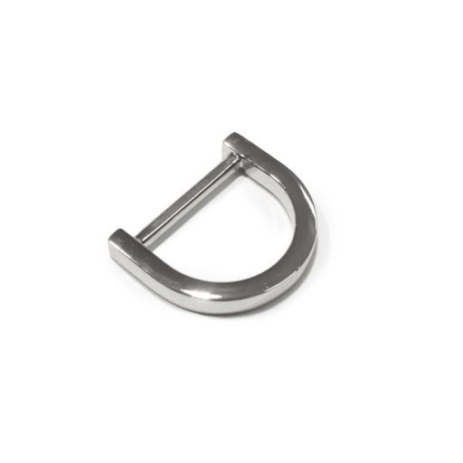 Flat D-ring, Gold, 20 mm