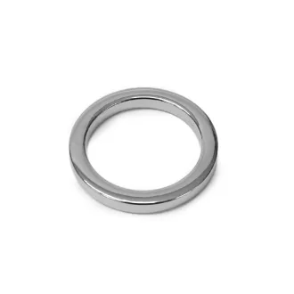 Zinc Alloy Circle, , Nickel, 25 mm