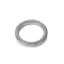 Zinc Alloy Circle, , Nickel, 25 mm