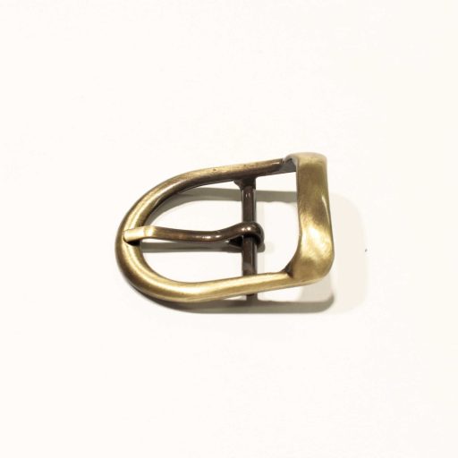 Double Buckle, Brushed Antique, 25 mm