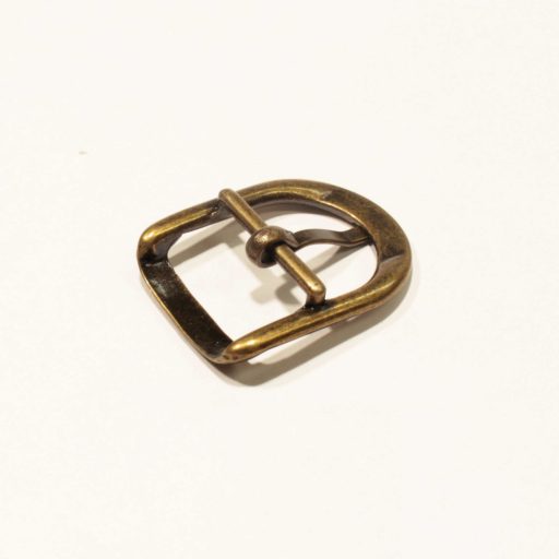 Double Buckle, Antique, 20 mm