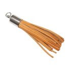 Cylinder Shaped bag sharm, with Ring, Nickel, 16 mm