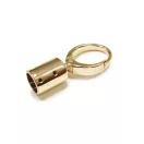 Handbag Strap Holder with Carabiner, Gold
