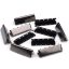 tape Crimp End, 30 mm, Black