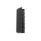 Webbing tip, 40 mm, Matte Black