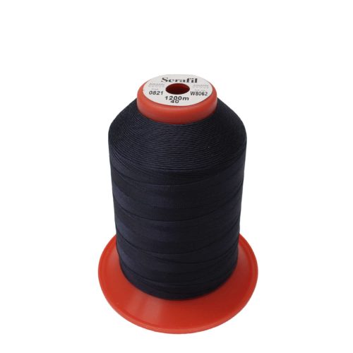 Bag sewing thread, dark blue, 40, Serafil