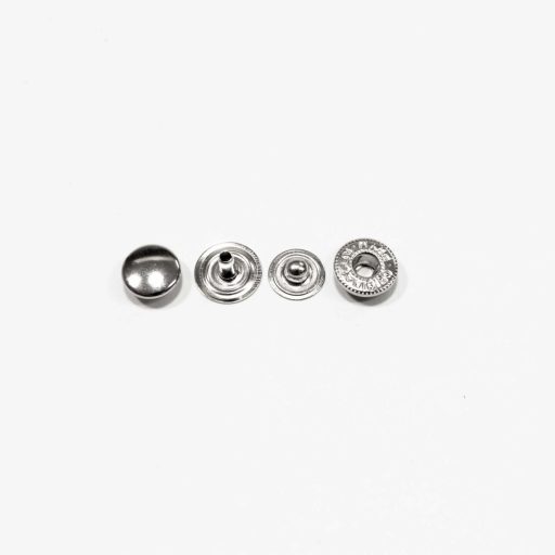 Nickel Press Stud, 8.8 mm head diameter