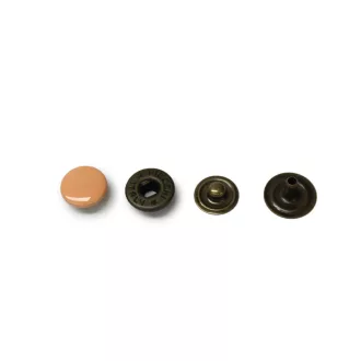 Peach Snap Fastener, 8.8 mm head diameter
