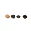 Peach Snap Fastener, 8.8 mm head diameter