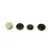 Beige Snap Fastener, 8.8 mm head diameter