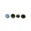 Blue Snap Fastener, 8.8 mm head diameter
