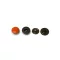 Orange Snap Fastener, 8.8 mm head diameter