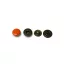 Orange Snap Fastener, 8.8 mm head diameter