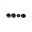 Dark Brown Snap Fastener, 8.8 mm head diameter