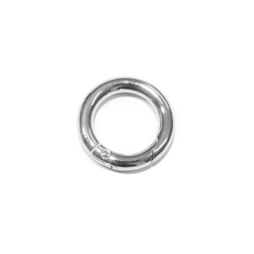 Round Spring Hook, 20 mm, Nickel
