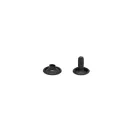 Double Headed Rivet, Black, 10 mm