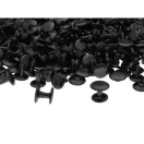 Double Headed Rivet, Black, 10 mm