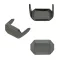 Leather Staple, Belt Loop Staple, Black Nickel
