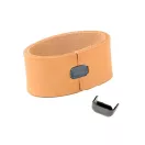 Leather Staple, Belt Loop Staple, Black Nickel
