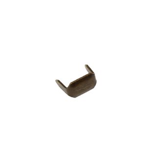 Leather Staple, Belt Loop Staple, brass Coloured