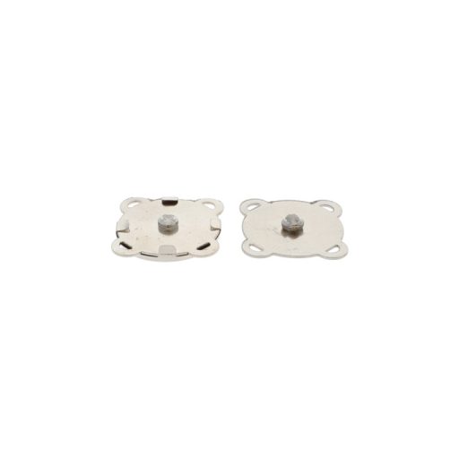 Sew on Magnetic Lock, Nickel, 18 x 2 mm
