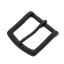 Copper Belt Buckle in Matte Black Colour, 35 mm
