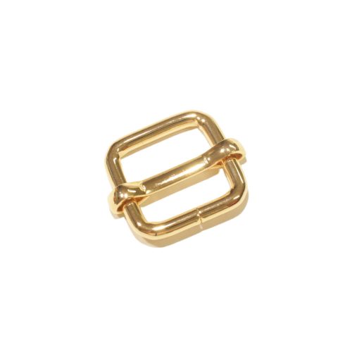 Iron Tri-Glide Slide, Gold, 15 mm x 15 mm x 3 mm