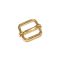 Iron Tri-Glide Slide, Gold, 15 mm x 15 mm x 3 mm