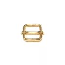 Iron Tri-Glide Slide, Gold, 15 mm x 15 mm x 3 mm