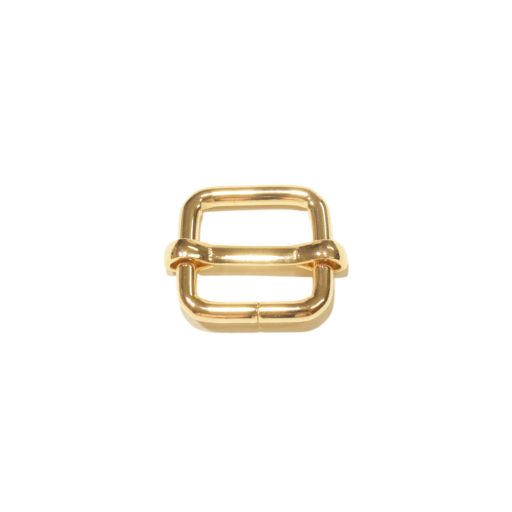 Iron Tri-Glide Slide, Gold, 15 mm x 15 mm x 3 mm